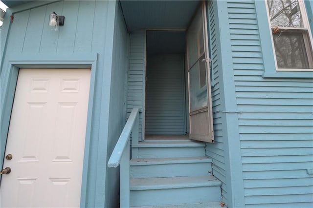 view of staircase