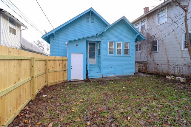 view of rear view of house