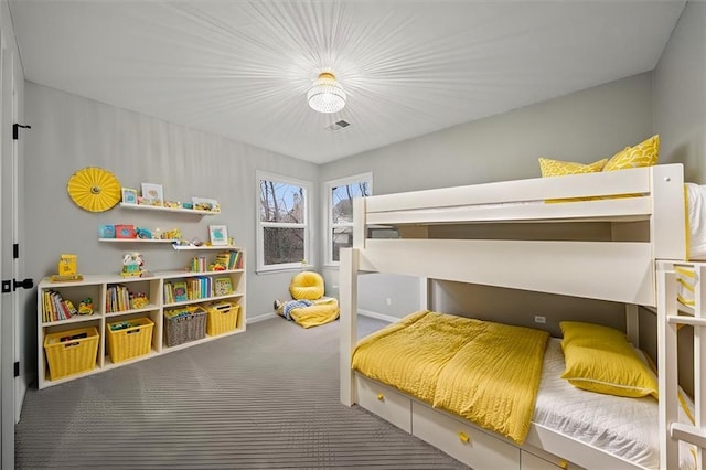 bedroom with carpet flooring