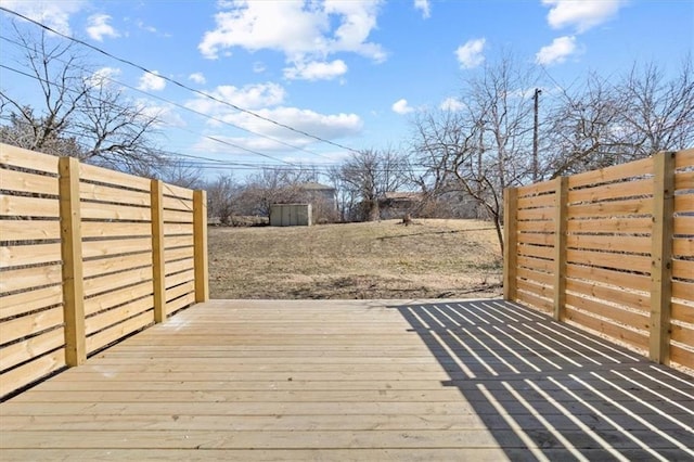 7901 Hedges Ave, Raytown, MO 64138 - wooden deck featuring fence