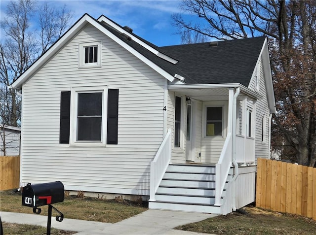 view of front of house