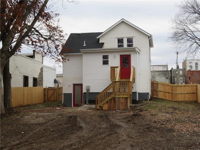 view of back of house