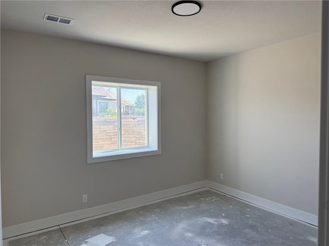 17351 S Kaw St, Olathe, KS 66062 - spare room featuring baseboards and unfinished concrete flooring