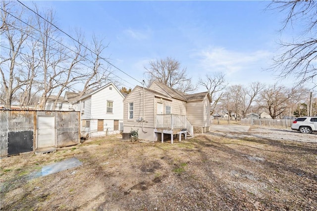 view of back of house