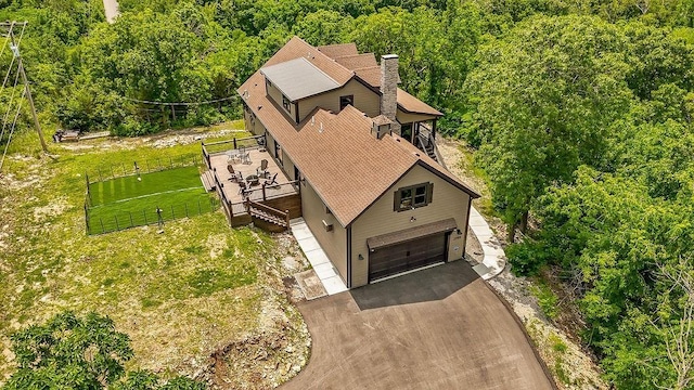 2909 S 74th St, Kansas City, KS 66106 - view of subject property featuring a forest