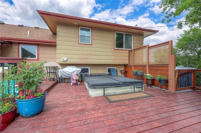 21465 W 180th St, Olathe, KS 66062 - deck featuring a grill