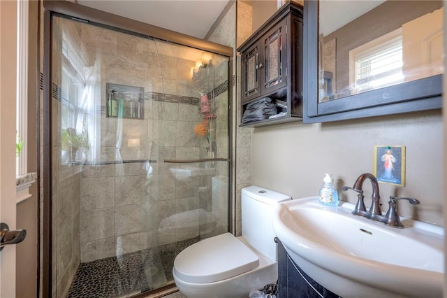 21465 W 180th St, Olathe, KS 66062 - bathroom with a sink and a stall shower