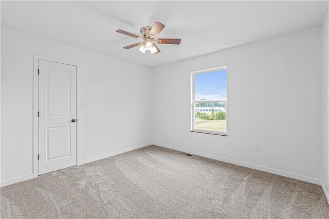 123 NW 171st Rd, Warrensburg, MO 64093 - carpeted empty room featuring ceiling fan and baseboards