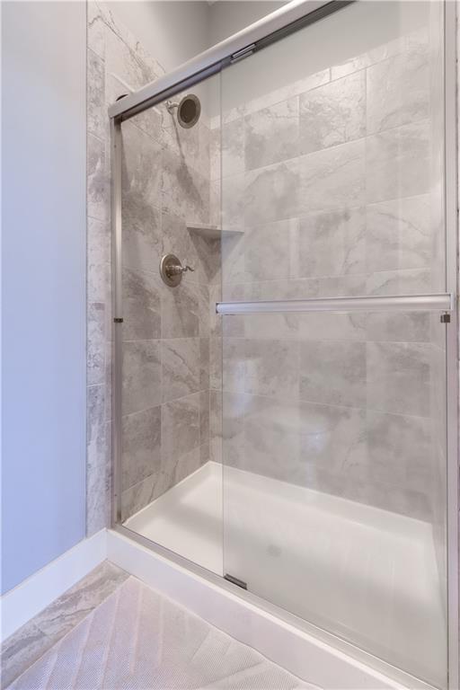 full bath with a stall shower