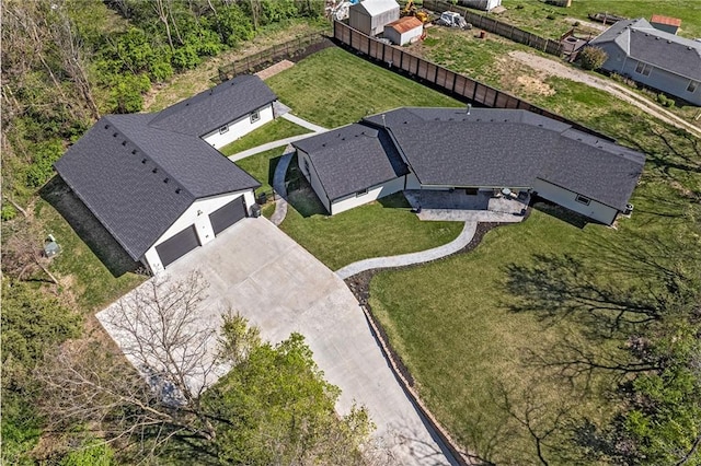 aerial view