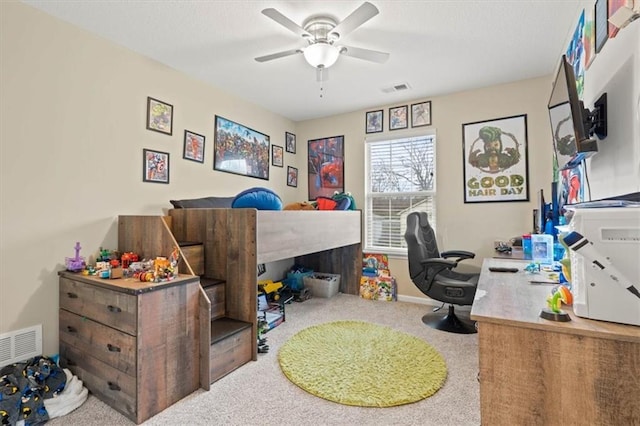 bedroom featuring carpet floors