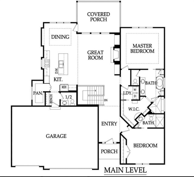 10332 N Potter Ave, Kansas City, MO 64157 - home floor plan
