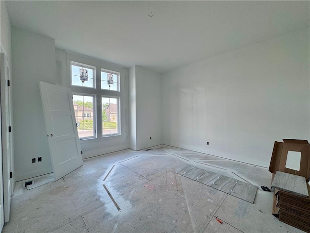 10332 N Potter Ave, Kansas City, MO 64157 - unfurnished room featuring baseboards