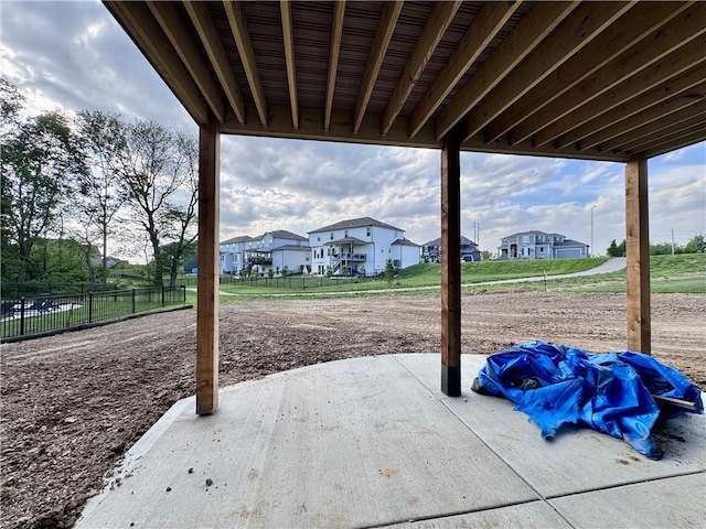 10332 N Potter Ave, Kansas City, MO 64157 - view of patio with a residential view