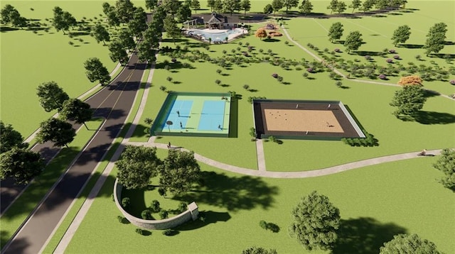 17154 S Heatherwood St, Olathe, KS 66062 - bird's eye view
