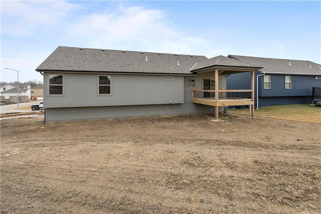 view of rear view of house