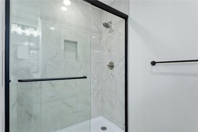 1320 N Holland Ct, Independence, MO 64056 - full bathroom with a stall shower