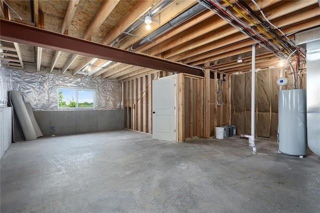 1320 N Holland Ct, Independence, MO 64056 - below grade area featuring water heater