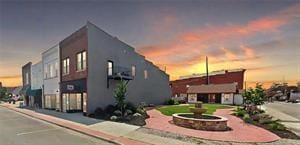 218/220 N Main St, Maryville, MO 64468 - view of outdoor building at dusk