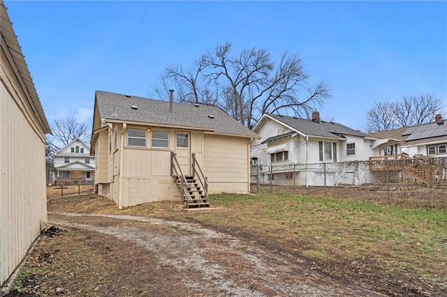 view of back of house