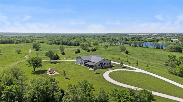 16140 214th St, Tonganoxie, KS 66086 - overview of rural landscape featuring a large body of water