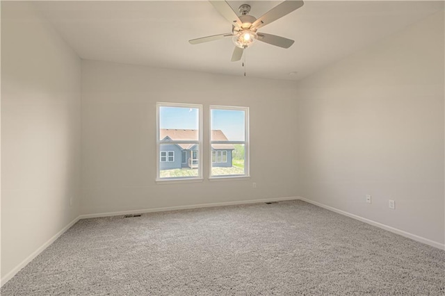 1102 Noah Ln, Kearney, MO 64060 - spare room featuring carpet floors and a ceiling fan