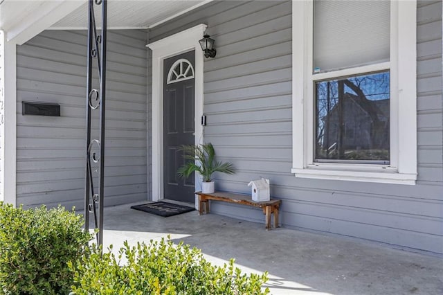 view of property entrance