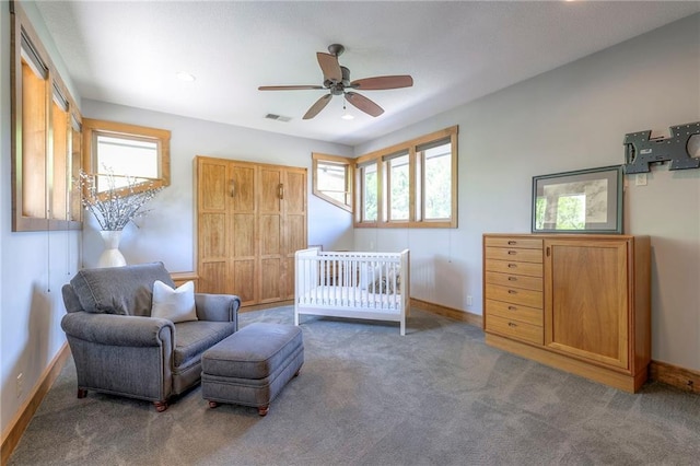 18402 W 64th St, Shawnee, KS 66218 - bedroom with carpet, baseboards, multiple windows, and recessed lighting