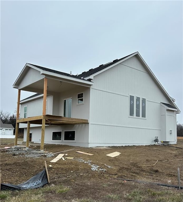 view of rear view of house