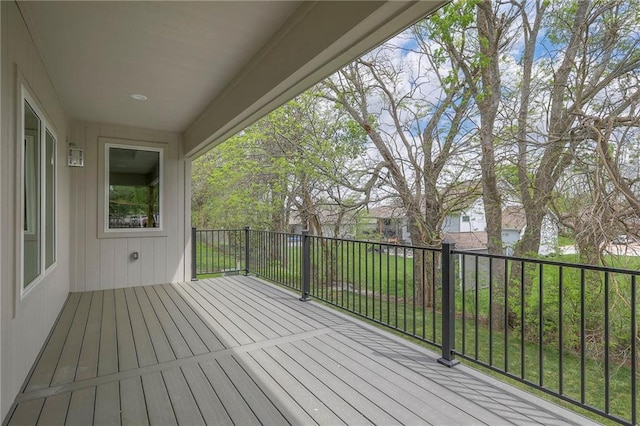 view of deck