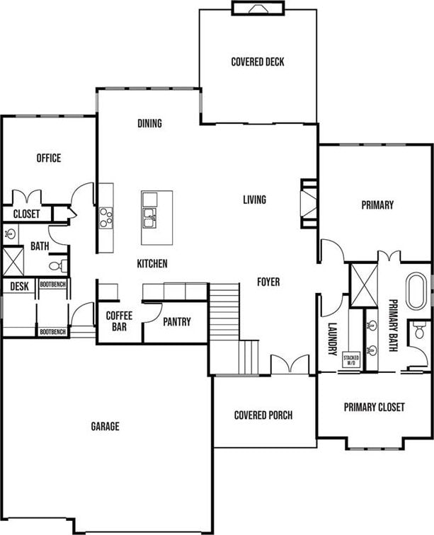 17021 Parkhill St, Overland Park, KS 66221 - view of floor plan / room layout