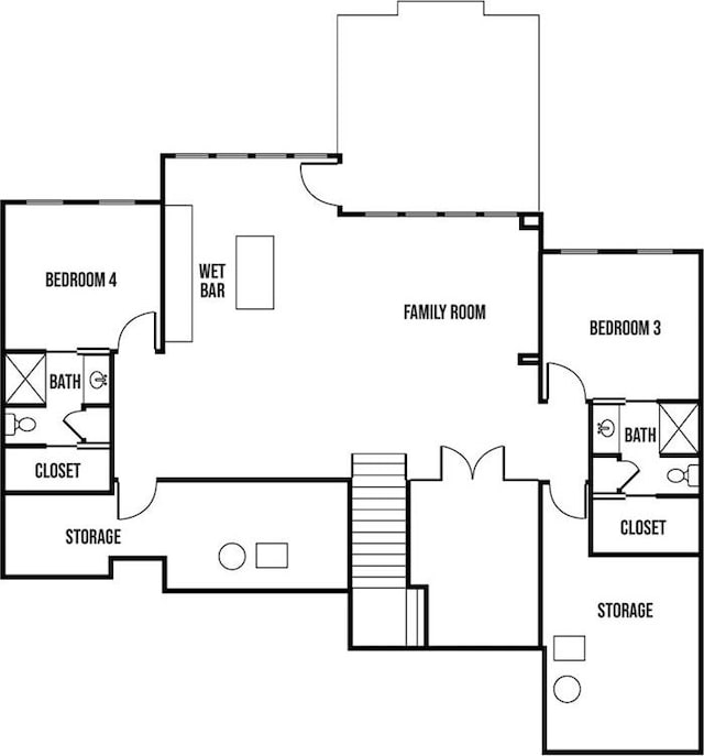 17021 Parkhill St, Overland Park, KS 66221 - view of home floor plan