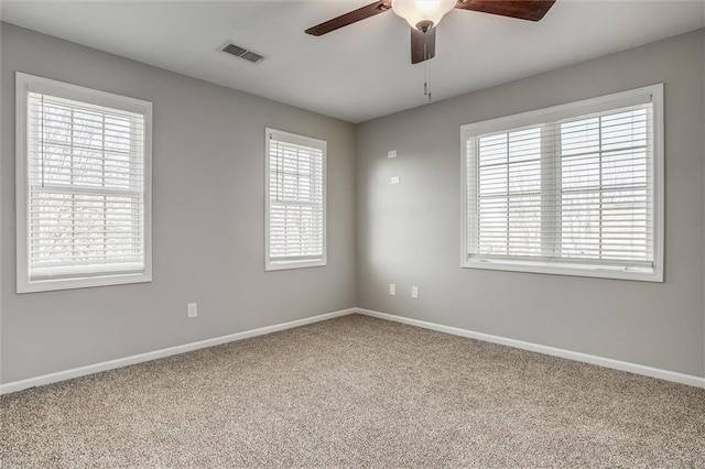4300 SE Willow Ridge Dr, Blue Springs, MO 64014 - empty room featuring ceiling fan and carpet flooring