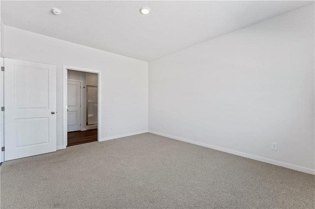 empty room with carpet floors