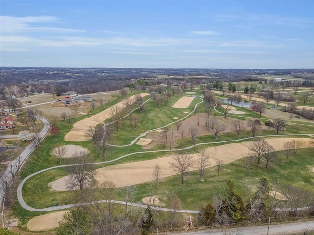 1112 Old Time Dr, Excelsior Springs, MO 64024 - drone / aerial view with a water view and golf course view