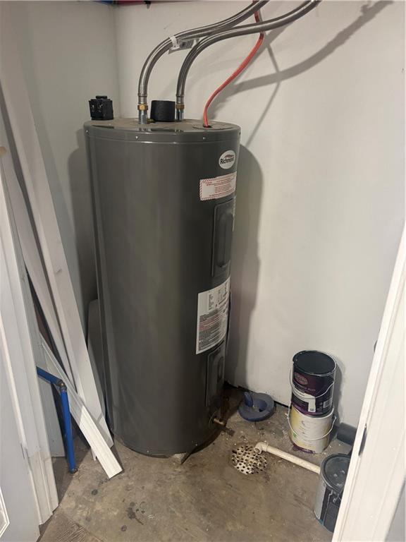 1202 NW County Road 6001, Butler, MO 64730 - utility room with water heater