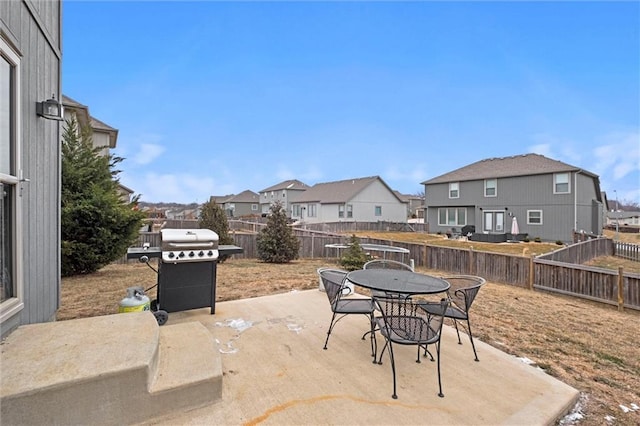 view of patio / terrace with grilling area