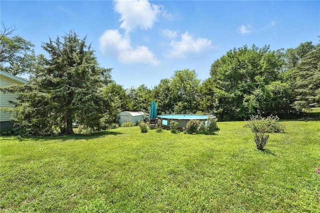 746 Salem Rd, Excelsior Springs, MO 64024 - view of green lawn