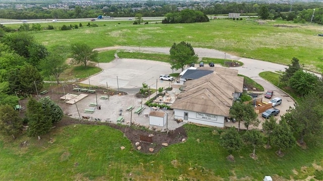 24982 W 106th Ct, Olathe, KS 66061 - aerial overview of property's location with rural landscape