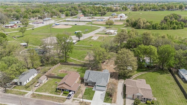 1013 S Main St, Holden, MO 64040 - aerial view