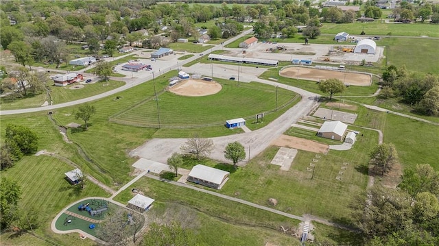 1013 S Main St, Holden, MO 64040 - aerial view