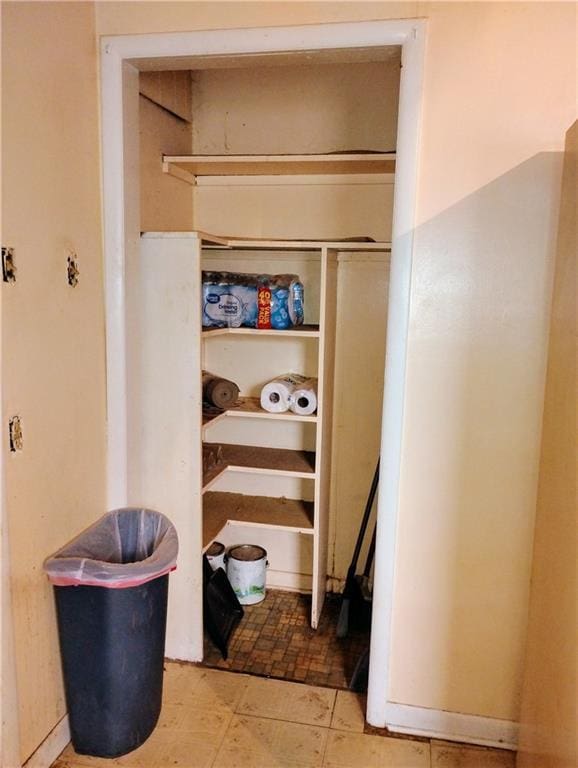 view of closet