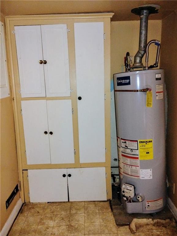 utilities featuring water heater