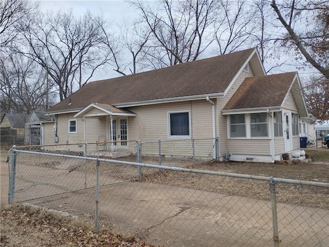 view of front of house