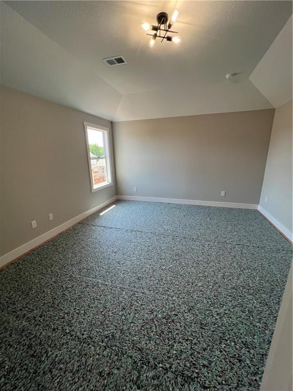 2209 W 176th Pl, Overland Park, KS 66085 - unfurnished room with carpet and vaulted ceiling