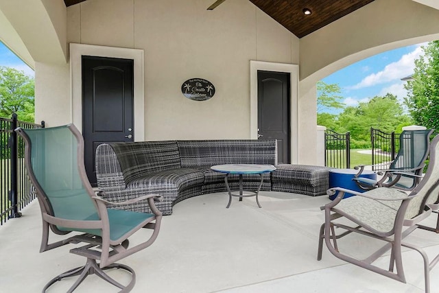 view of patio / terrace