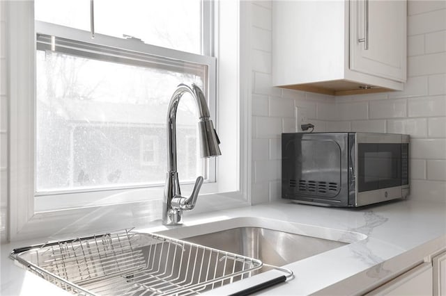 details with white cabinetry