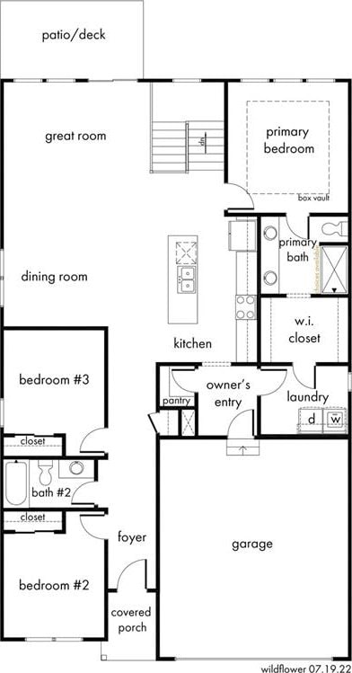 10523 N Jarboe St, Kansas City, MO 64155 - floor plan