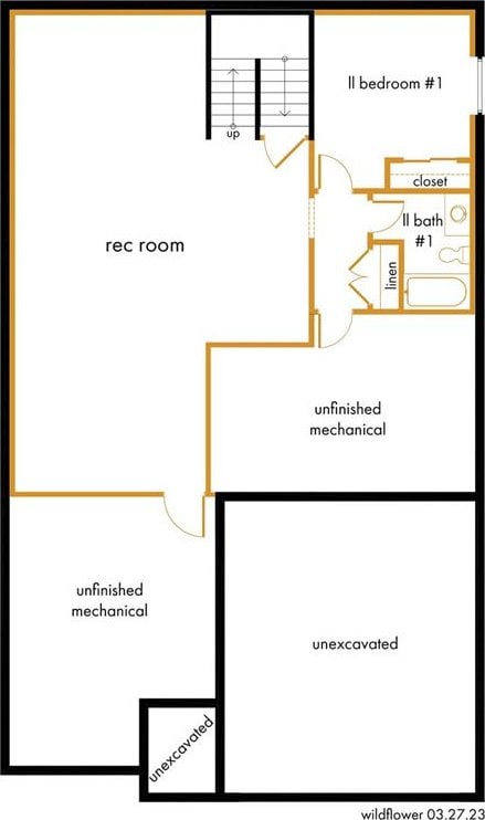 10523 N Jarboe St, Kansas City, MO 64155 - floor plan
