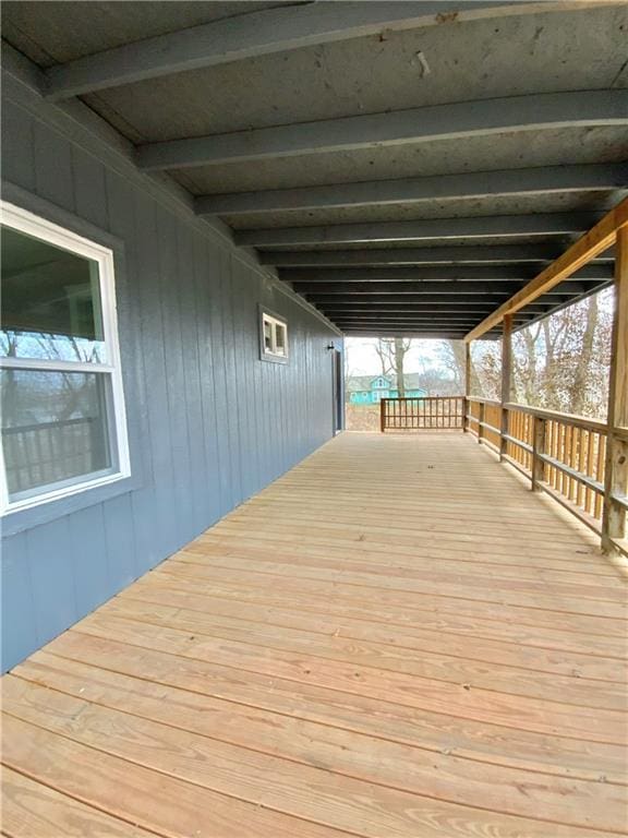 view of deck